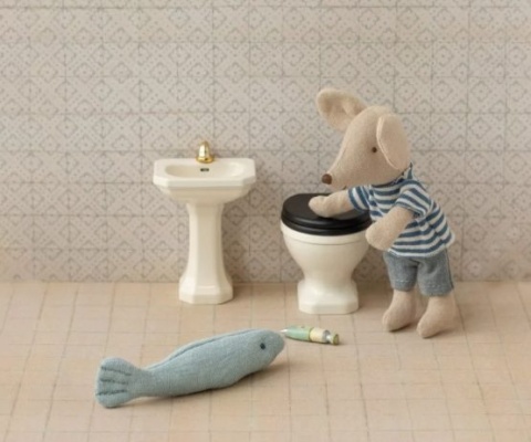 Maileg Umywalka dla myszek - Off white