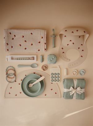 Mushie Śliniak Silikonowy | Butterflies