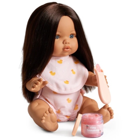 Tiny Harlow Zestaw Tiny Tummies Słoiczek i Łyżeczka | Truskawka