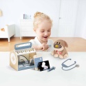 Topbright Pluszowa zabawka interaktywna Dr. Dog | Zestaw edukacyjny małego weterynarza 36m+