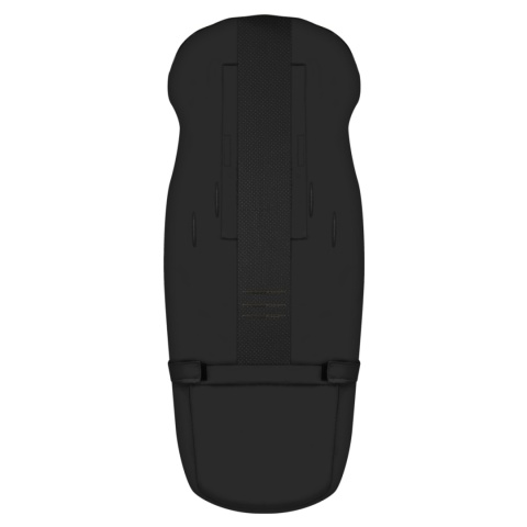 ZAFFIRO Komplet Śpiworek GrowUP + mufki Aspen wełna premium | black