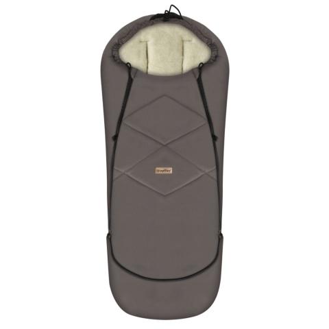 ZAFFIRO Śpiworek EverGrow wełna basic | Nordico taupe