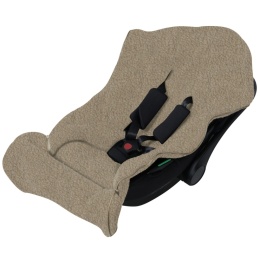 Zaffiro Śpiworek mini wełniany Nevada 0-18m brown