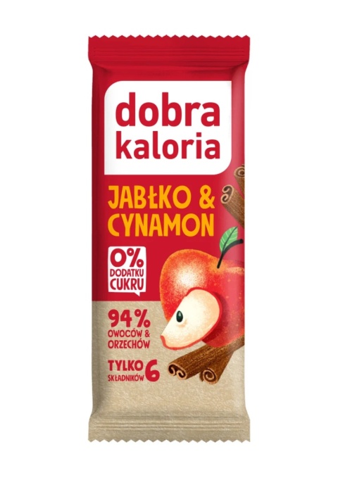 Dobra Kaloria Baton jabłko & cynamon - 35g
