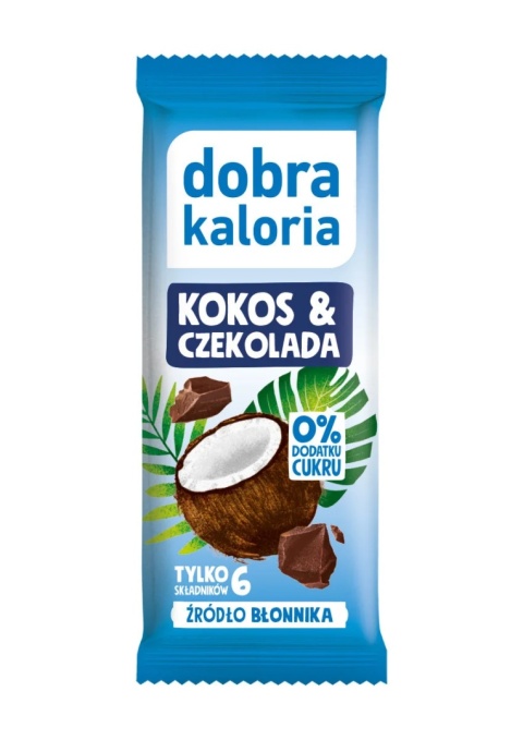 Dobra Kaloria Baton kokos & czekolada 33g