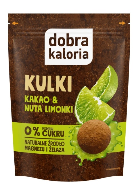 Dobra Kaloria Kulki kakao & nuta limonki - 65g