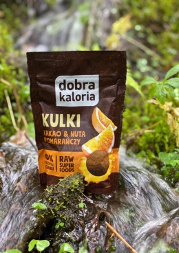 Dobra Kaloria Kulki kakao & nuta pomarańczy - 65g
