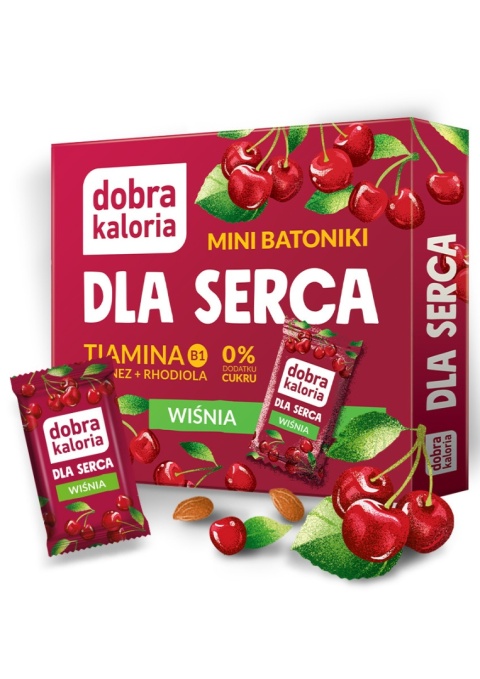 Dobra Kaloria Mini batoniki - Dla serca 102g