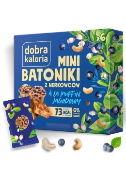 Dobra Kaloria Mini batoniki à la muffin jagodowy - 102g