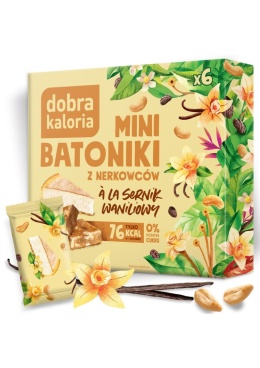 Dobra Kaloria Mini batoniki à la sernik waniliowy - 102g
