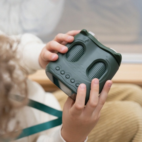 KidLupe Mikroskop z funkcją lornetki | Zielony