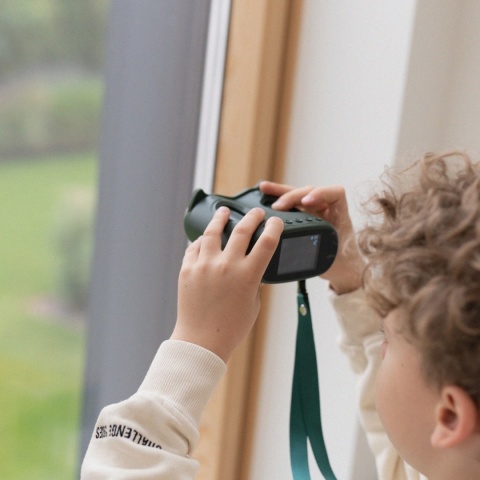 KidLupe Mikroskop z funkcją lornetki | Zielony