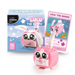 Kidea Klocki konstrukcyjne Snapets Królik Lulu – 75 elementów