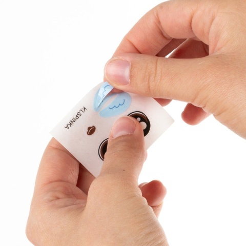 Kidea Klocki konstrukcyjne Snapets Pies Muffin – 76 elementów