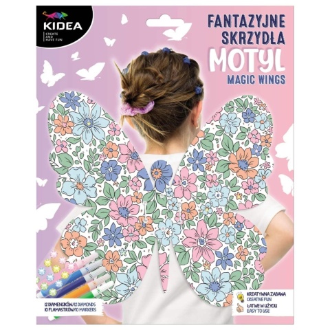 Kidea Zestaw kreatywny | Fantazyjny Motyl