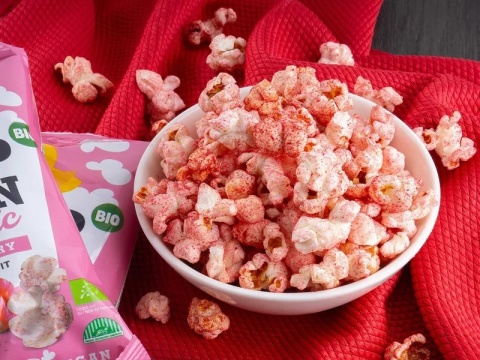Mixit BIO popcorn do kieszeni | Malina (13 g)