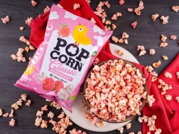 Mixit Duży BIO popcorn | Malina (75g)