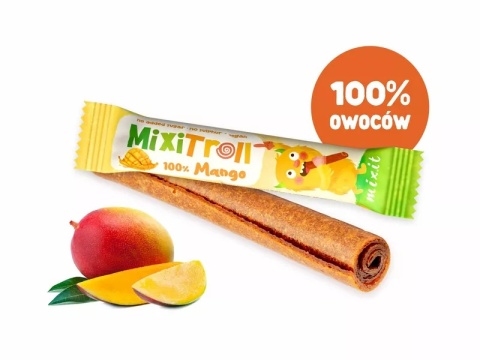 Mixit Owocowa rolka MixiTroll | 100% Mango (20g)
