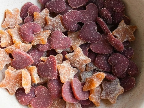 Mixit Owocowe Mixies | naturalne żelki o smaku jabłka i czereśni