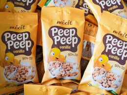 Mixit Płatki śniadaniowe Peep Peep | Waniliowe do kieszeni