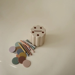 Mushie Coin and stick sorter