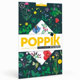 Poppik Wyklejanka BOTANIKA duży plakat do samodzielnego wykonania