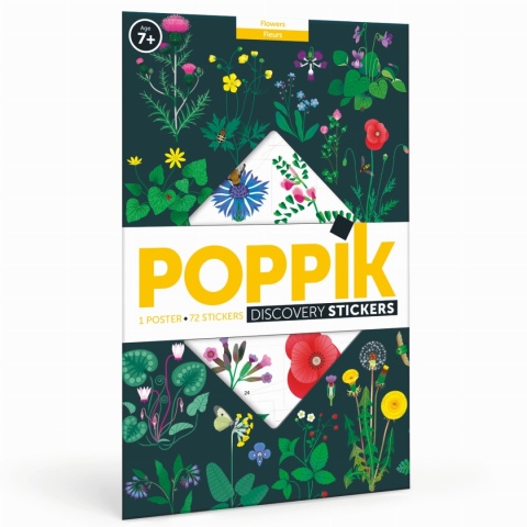 Poppik BOTANY Sticker Art – Large DIY Poster