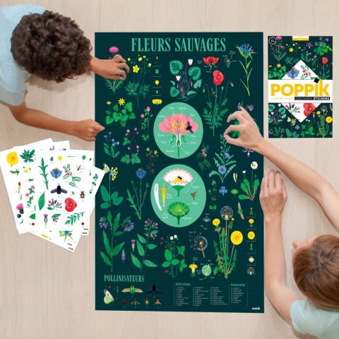 Poppik BOTANY Sticker Art – Large DIY Poster