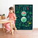 Poppik BOTANY Sticker Art – Large DIY Poster