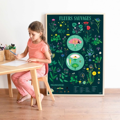 Poppik BOTANY Sticker Art – Large DIY Poster