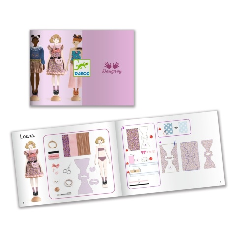 DJECO Zestaw artystyczny pracownia mody LUCILLE