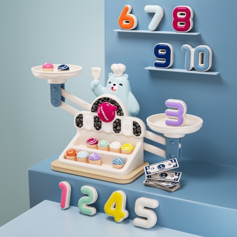 Topbright Hungry Teddy Bear Scale for children 36 months+