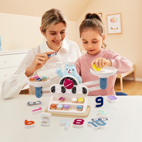 Topbright Hungry Teddy Bear Scale for children 36 months+
