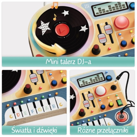 Topbright Interactive Music Board Little DJ 36m+