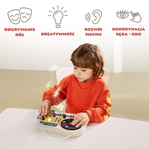 Topbright Interactive Music Board Little DJ 36m+