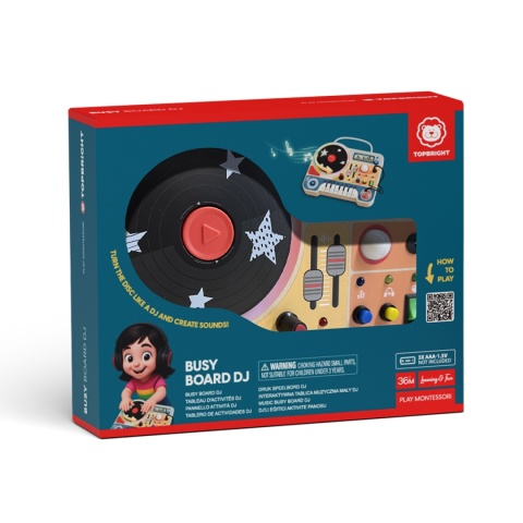 Topbright Interactive Music Board Little DJ 36m+