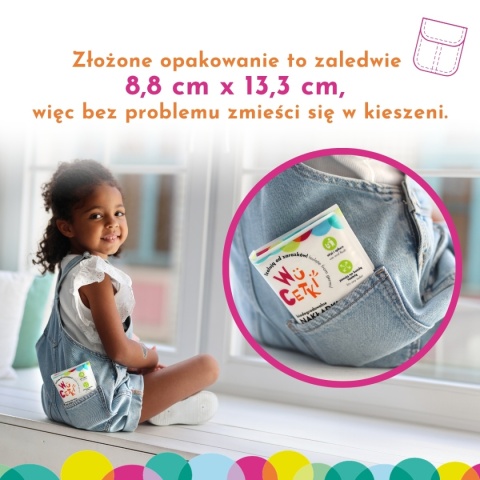 WuCetki Jednorazowe nakładki na toaletę dla dzieci i dorosłych