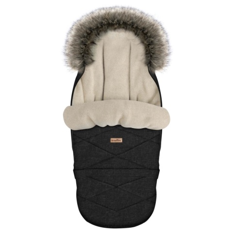 ZAFFIRO Regulowany śpiwór z torbą GrowUP Scandi 0-36m black