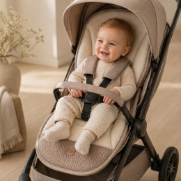 Zaffiro Oddychająca wkładka do wózka spacerówki Sierra | beige
