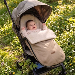 Zaffiro Śpiworek Mini Scandi 0-12m | beige