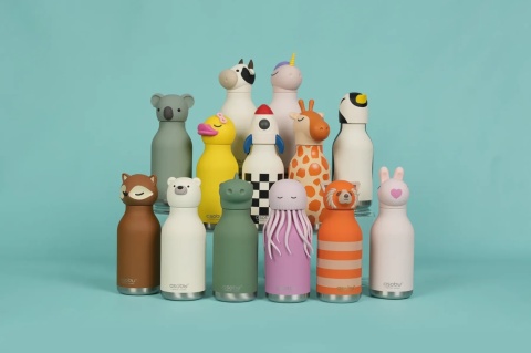 Asobu Butelka termiczna ze słomką Bestie | Koala 460 ml