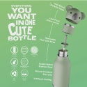 Asobu Butelka termiczna ze słomką Bestie | Koala 460 ml