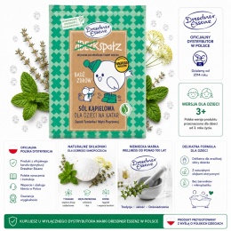 DRESDNER ESSENZ BĄDŹ ZDRÓW! Naturalna Prozdrowona Sól do Kąpieli 50G - CIEKNĄCE NOSKI