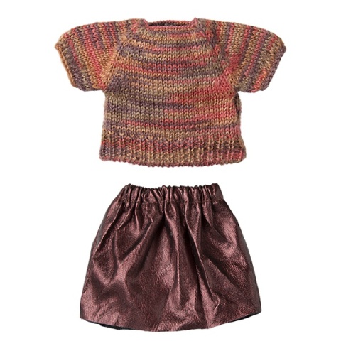 Maileg Knitted skirt and blouse| Myszka's mother