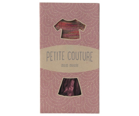 Maileg Knitted skirt and blouse| Myszka's mother