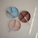 Mushie Talerzyk silikonowy z przyssawką | Blush