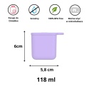 OMIE OMIEDIP 2 szczelne pojemniczki | Pink/Purple