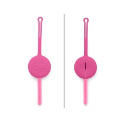 OMIE OMIEPOD zawieszka - pokrowiec ze sztućcami | Bubble Pink