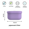 OMIE OMIESNACK pojemnik na przekąski | Purple