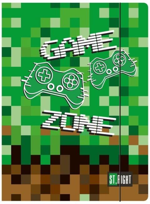 A4 Elastic-Closure Folder – Game Zone (St. Majewski)